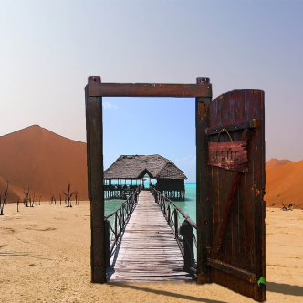 "Я - двері вівцям", Ісус Христос