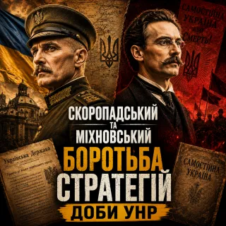 Скоропадський та Міхновський: боротьба стратегій доби УНР