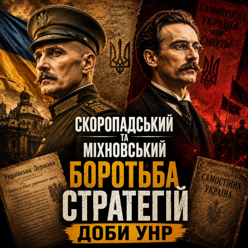 Скоропадський та Міхновський: боротьба стратегій доби УНР