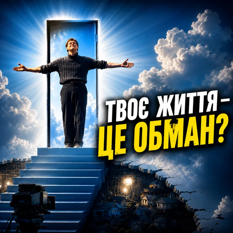 90% людей не зрозуміли справжній сенс «Шоу Трумана» | Чому після «Шоу Трумана» люди починають сумніватися у власній реальності?