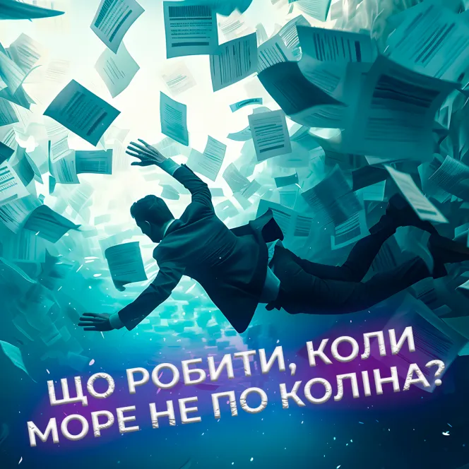 Що робити, коли море не по коліна?