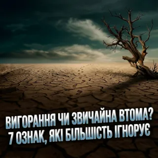 Вигорання чи звичайна втома? 7 ознак, які більшість ігнорує