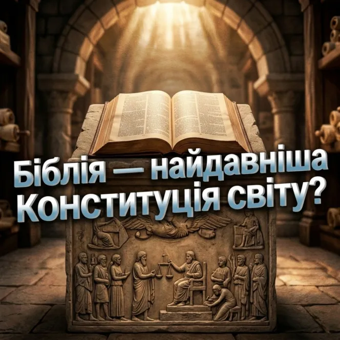 Біблія — найдавніша Конституція світу?