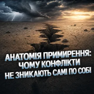 Анатомія примирення: чому конфлікти не зникають самі по собі