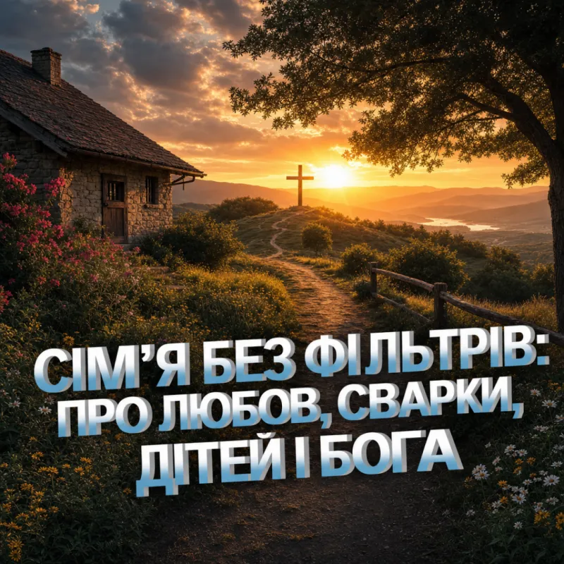 Сім’я без фільтрів: про любов, сварки, дітей і Бога
