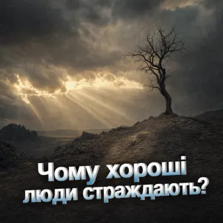 Чому хороші люди страждають?