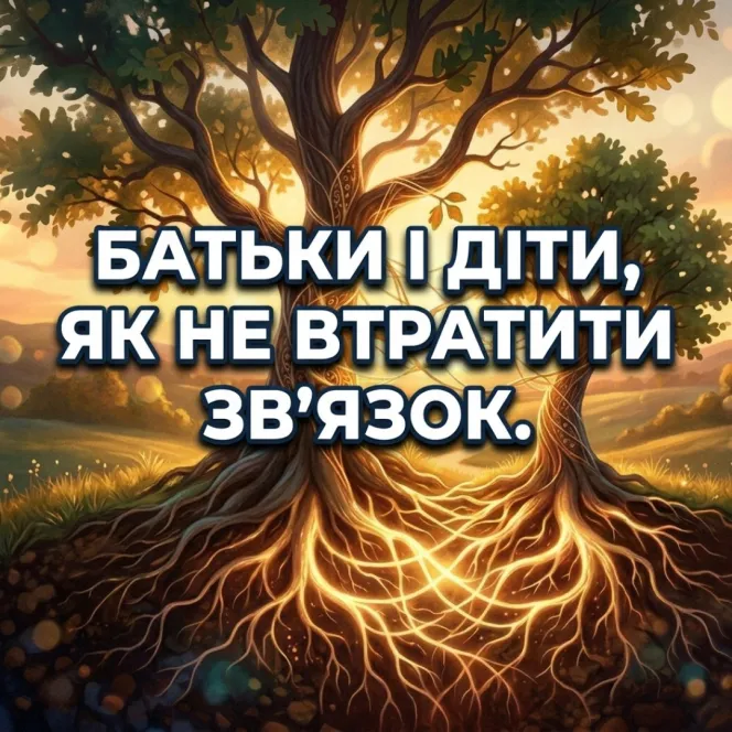 Батьки і діти, як не втратити зв'язок.