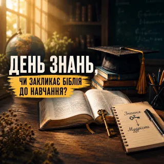 День знань, чи закликає Біблія до навчання?